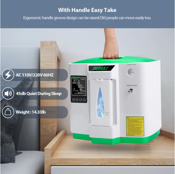 Máy Tạo Oxy Y Tế Tại Nhà Cho Người Bệnh DEDAKJ 9 Lít DE-2AW - ảnh 10