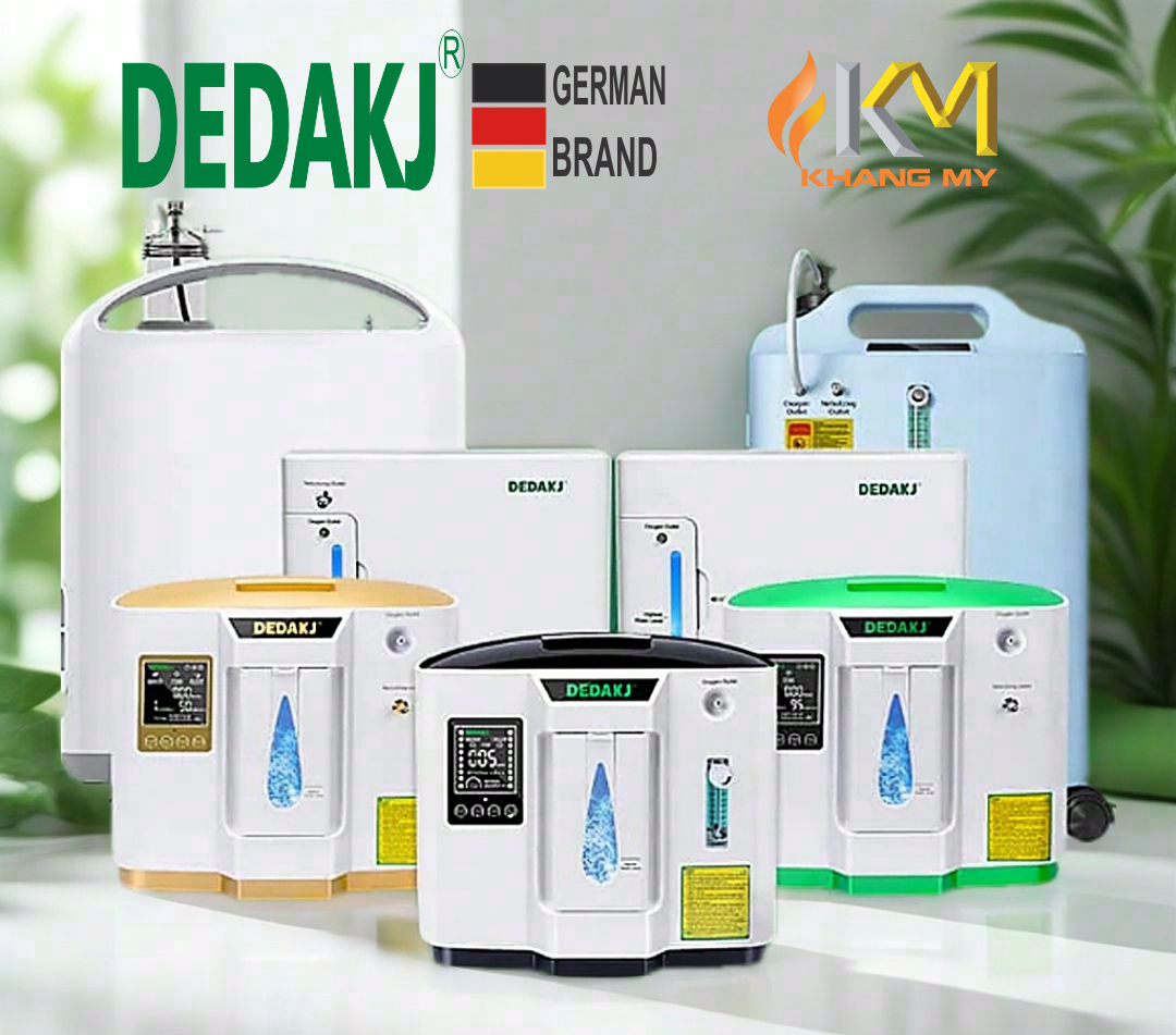 Máy Tạo Oxy Y Tế Tại Nhà Cho Người Bệnh DEDAKJ 7 Lít DE-1A - ảnh 7